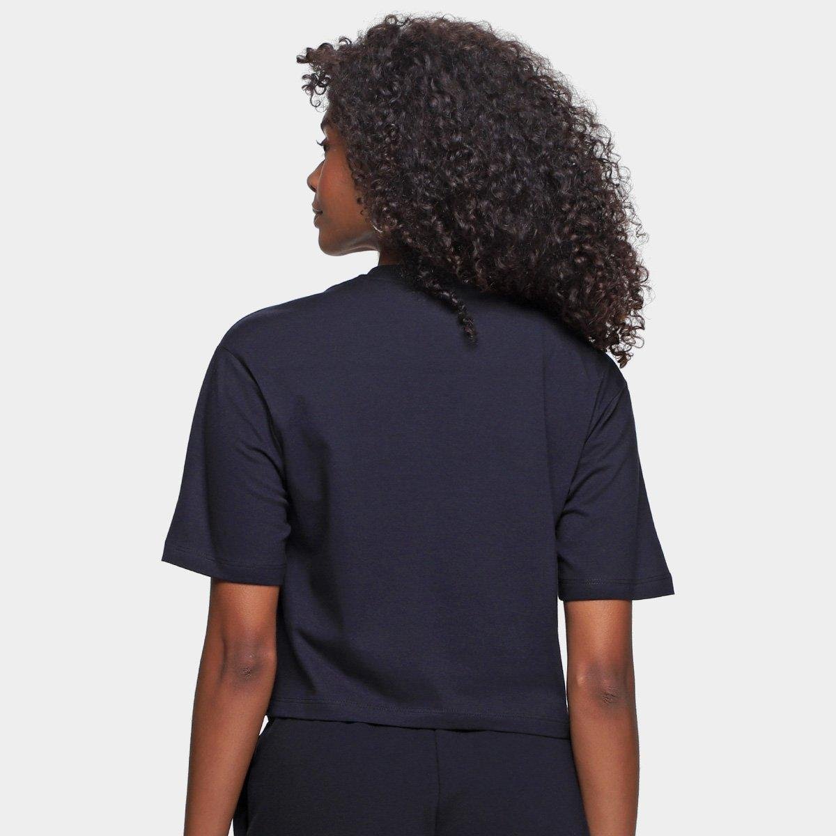 Camiseta Fila Cropped Comfort Classic Feminina - Tam: P - 1
