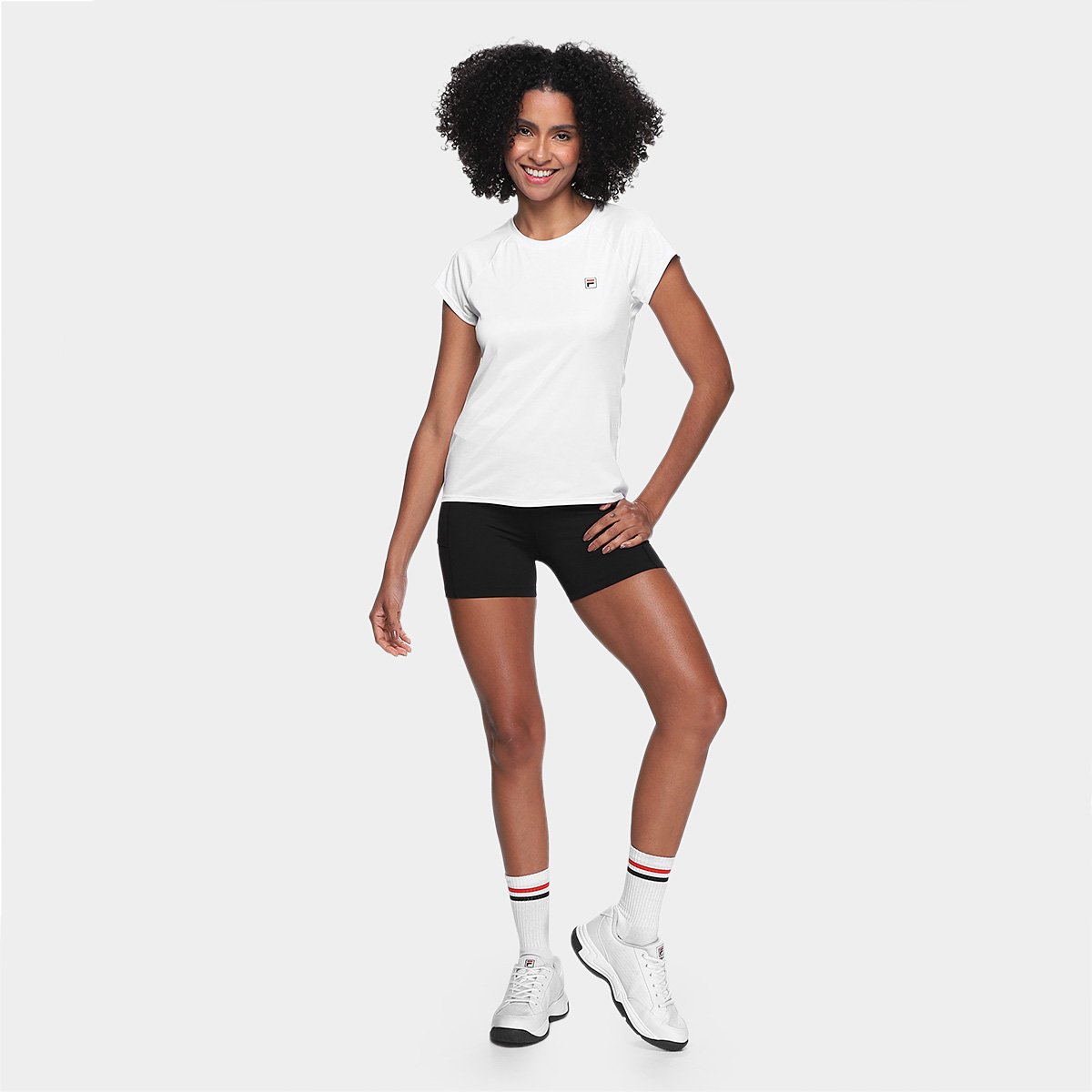 Shorts Fila Tennis Basic Feminino - Tam: M - 3