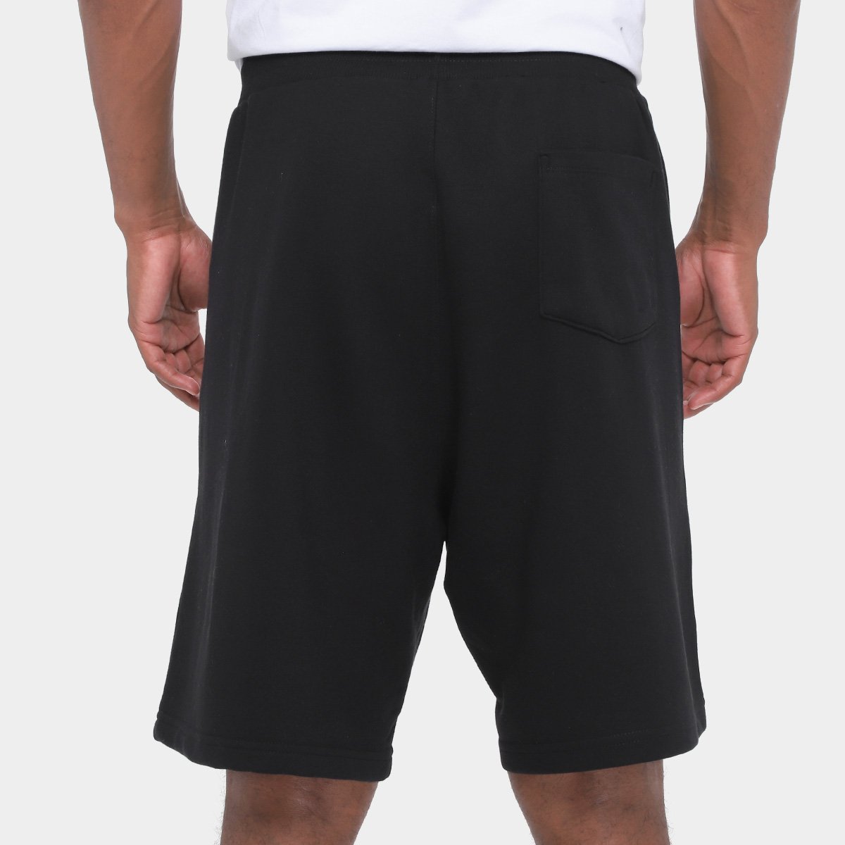 Bermuda de Moletom Santos Pela Bandeira que Ensina Masculina - Tam: P - 1