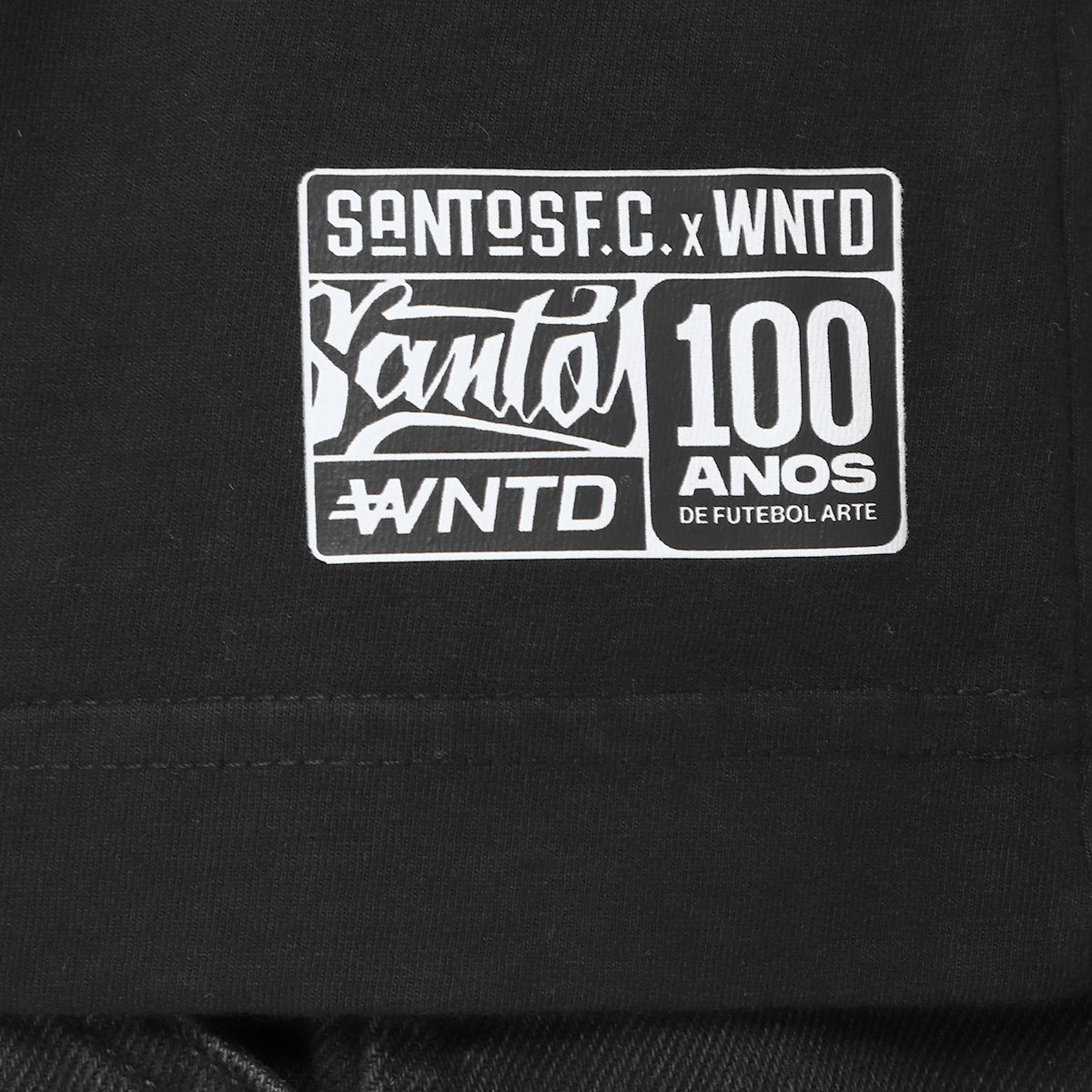 Camiseta Oversized Santos Pela Bandeira que Ensina Masculina - Tam: P - 3