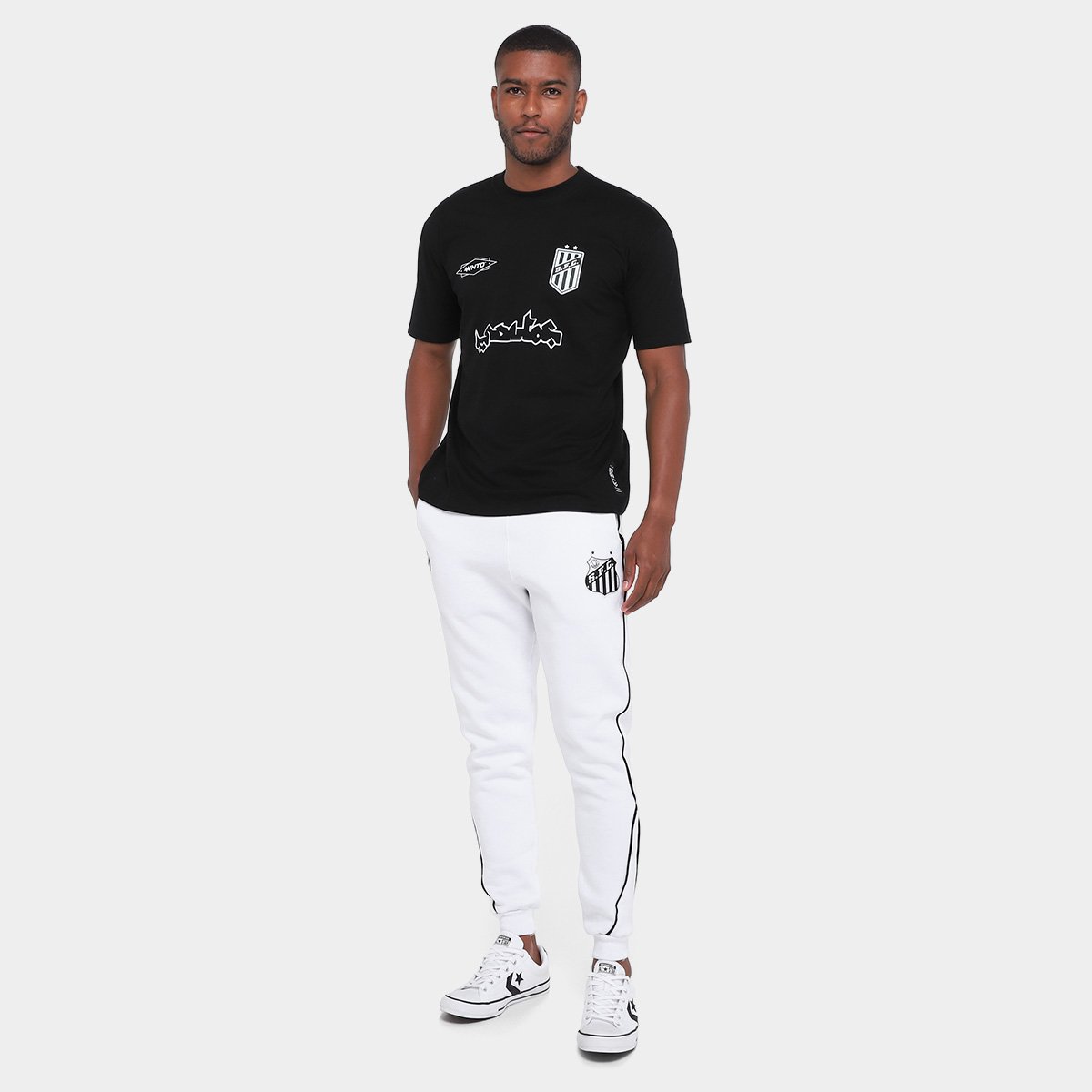 Camiseta Santos Alçapão Masculina - Tam: P - 4