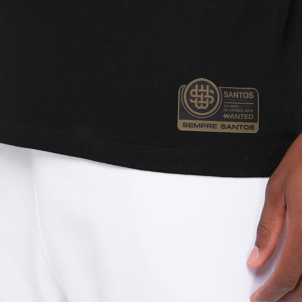 Camiseta Santos Impáraveis Masculina - Tam: P - 3