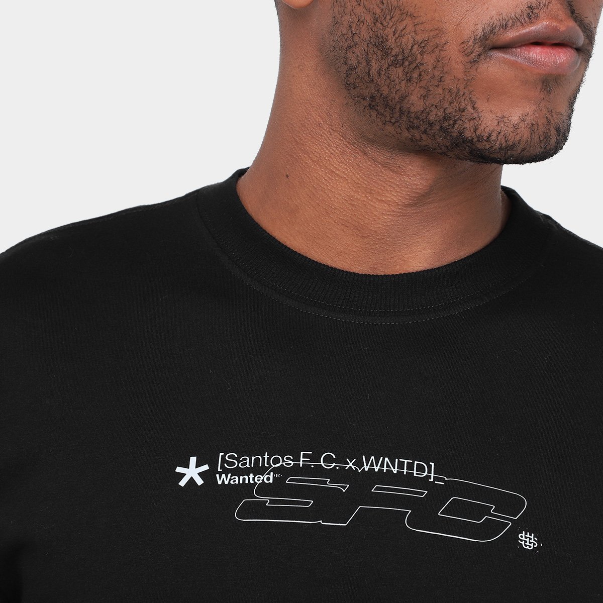 Camiseta Santos Masculina - Tam: M - 2