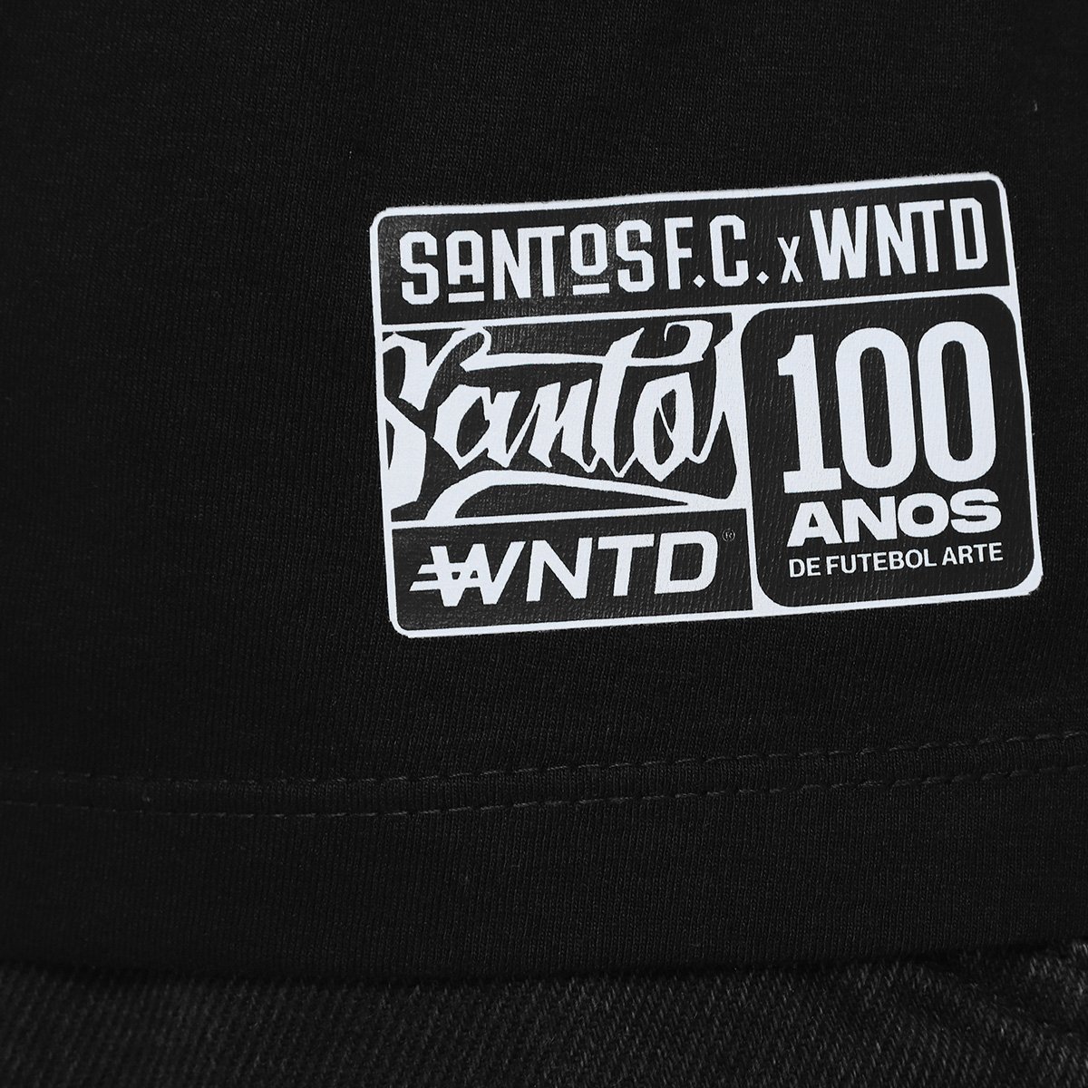 Camiseta Santos Vivo Pelo Santos Masculina - Tam: P - 3