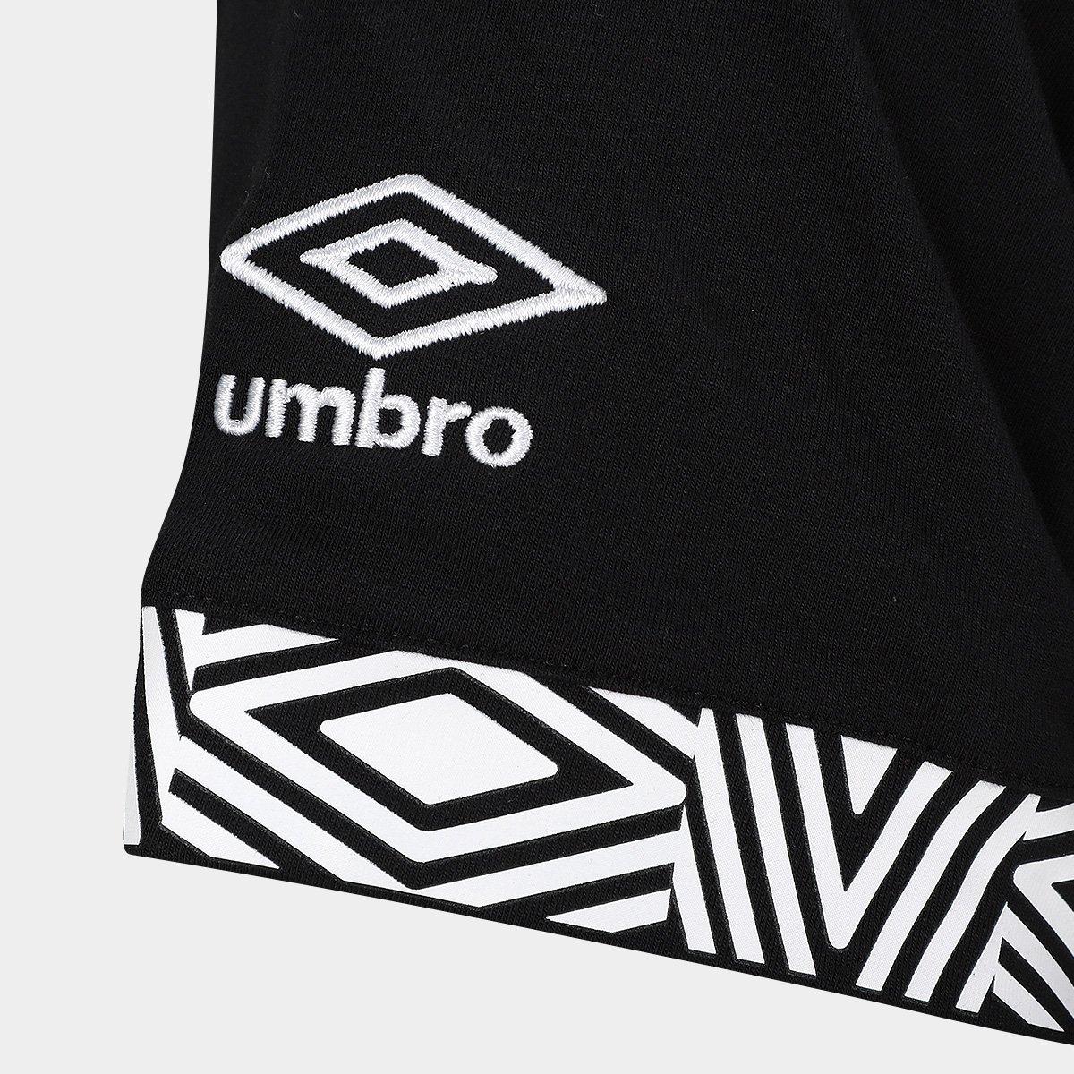 Camisa Santos 26/27 Concentração Umbro Masculina - Tam: P - 3
