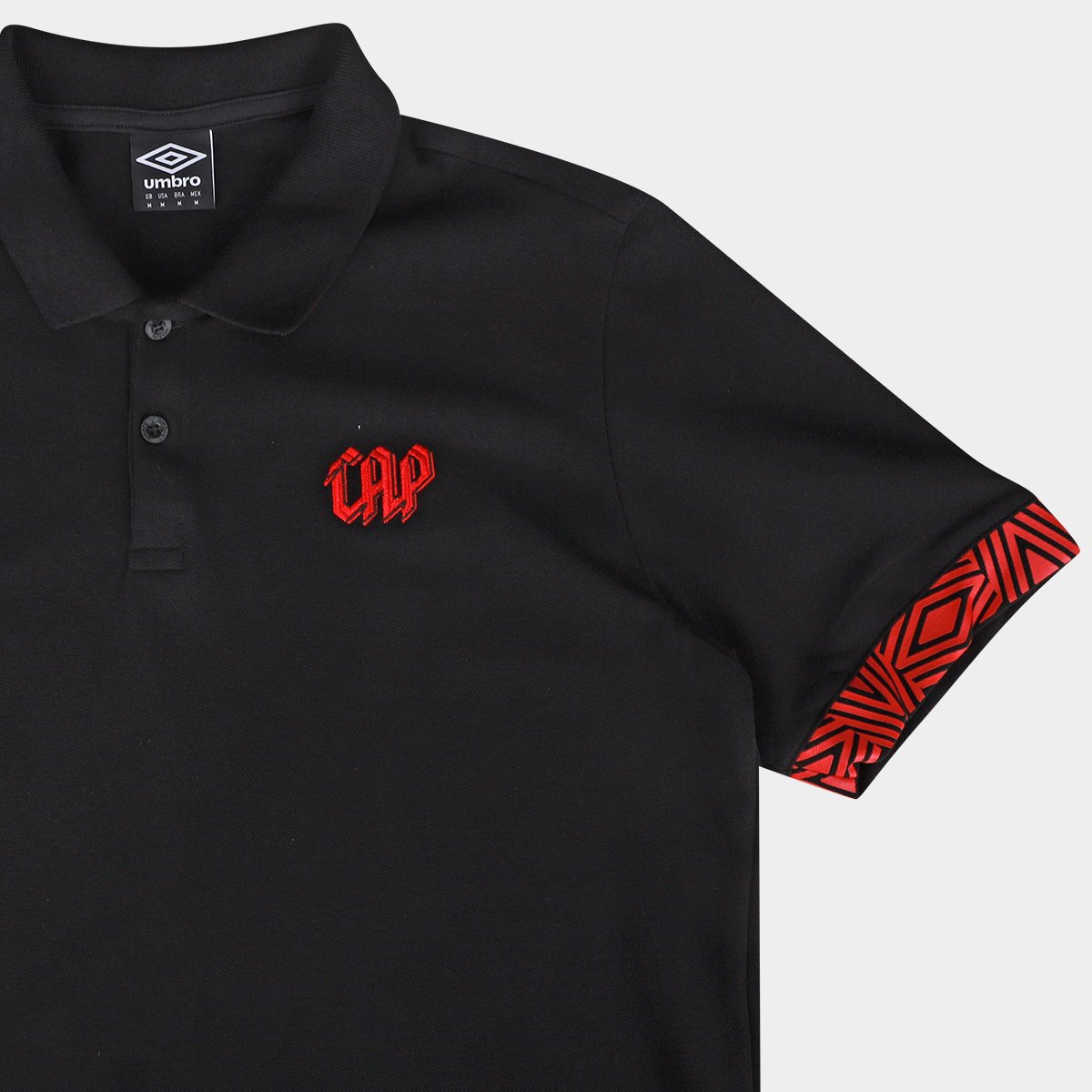 Camisa Polo Athletico Paranaense 26/27 Viagem Umbro Masculina - Tam: P - 4