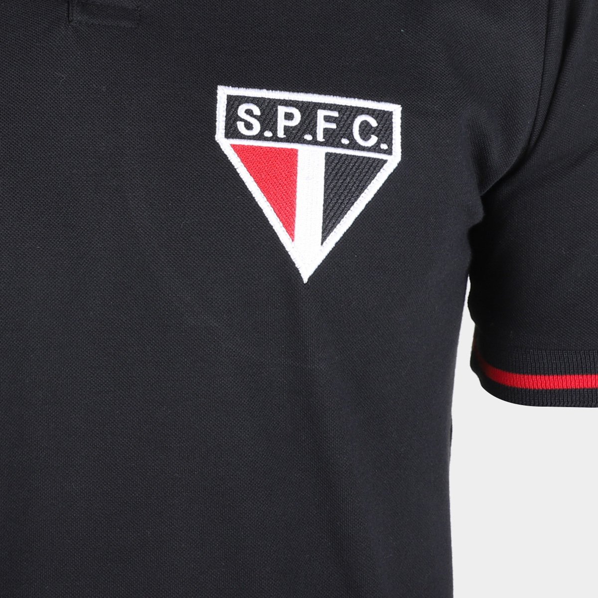 Camisa Polo São Paulo RetrôMania Masculina - Tam: P - 2