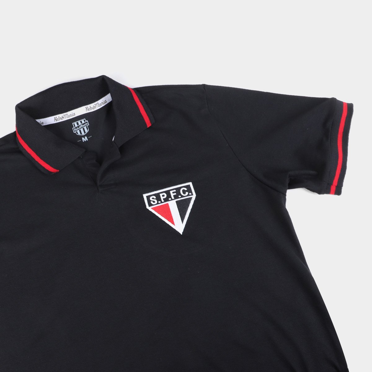 Camisa Polo São Paulo RetrôMania Masculina - Tam: P - 3