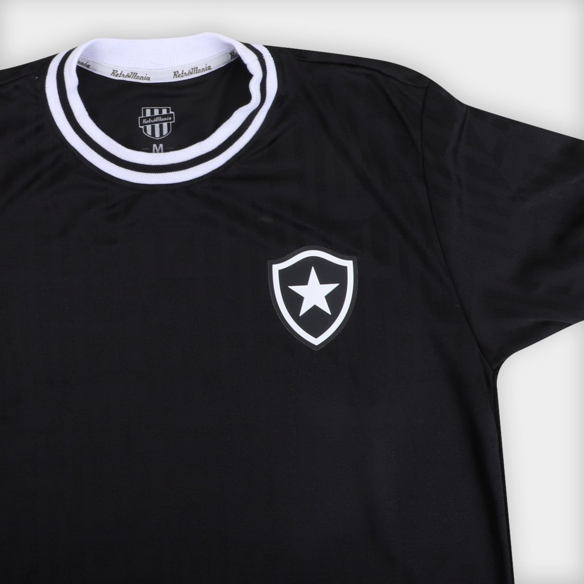 Camisa Botafogo RetrôMania Clássica Masculina - Tam: M - 3