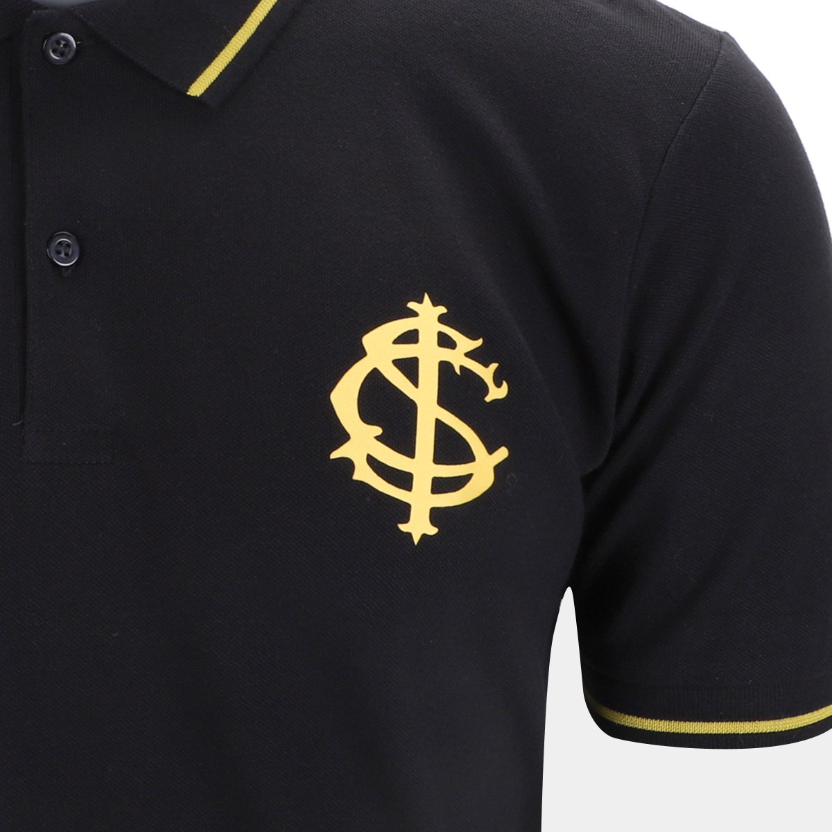 Camisa Polo Internacional RetrôMania Ouro Vintage Masculina - Tam: P - 2
