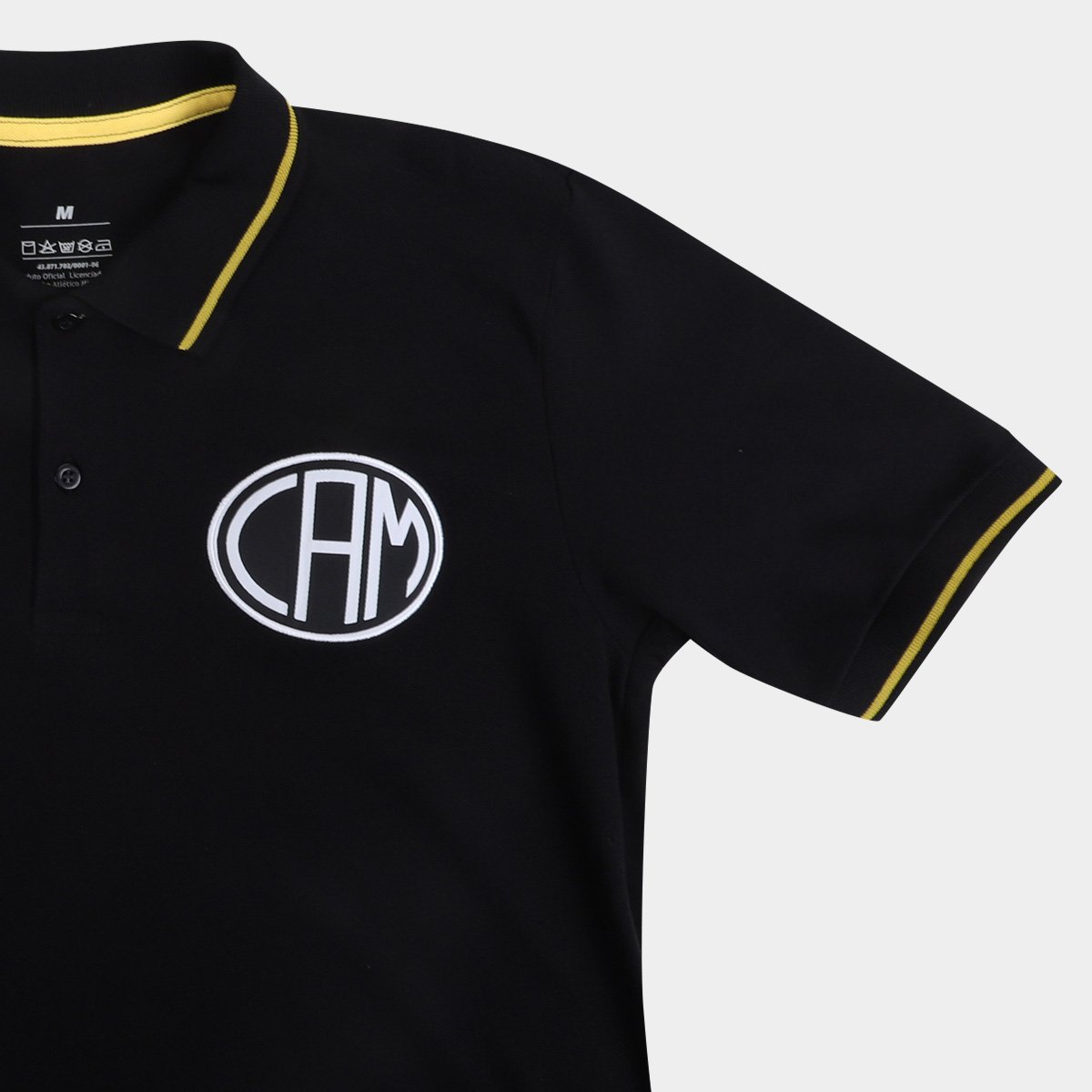 Camisa Polo Atlético Mineiro RetrôMania Clássica Masculina - Tam: P - 3