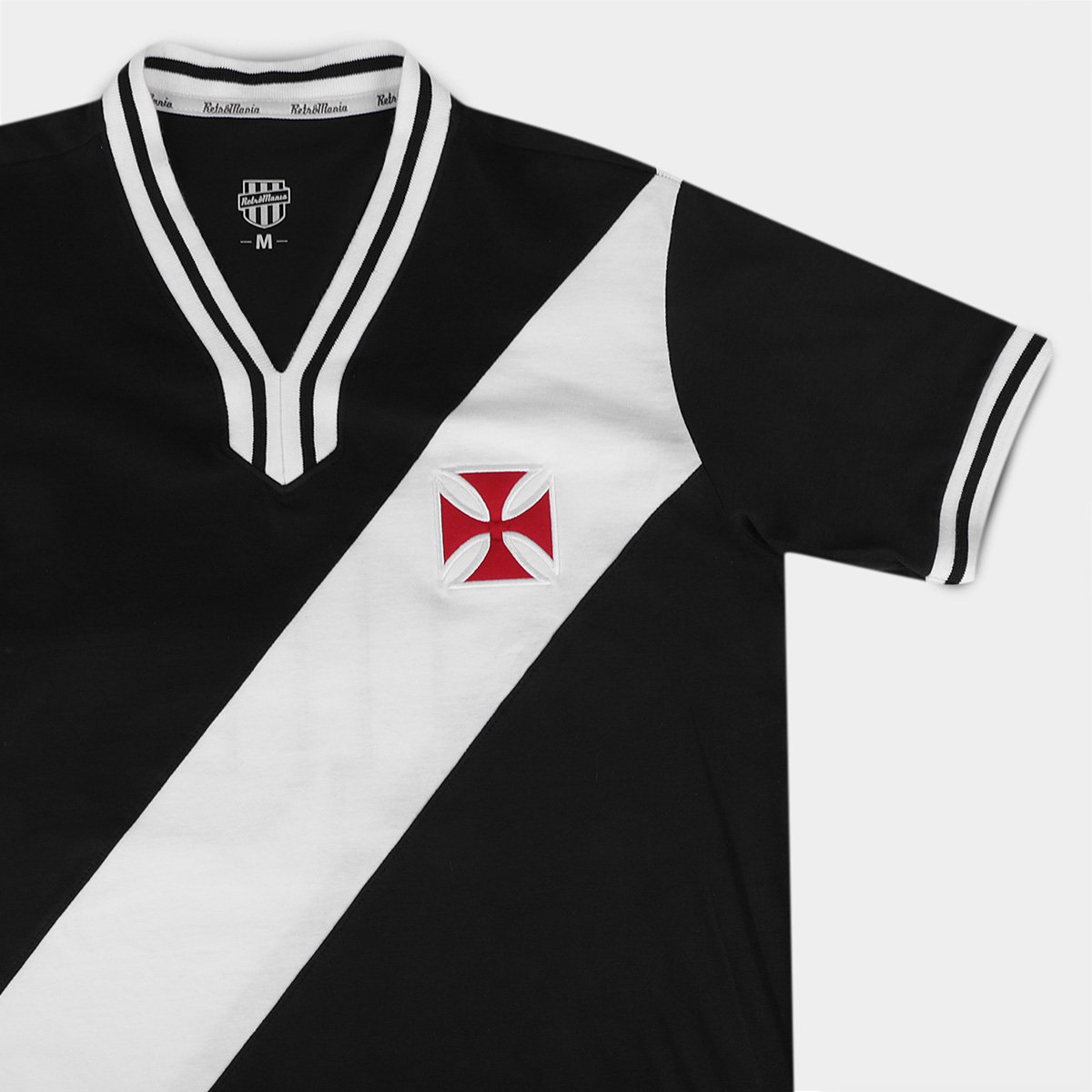 Camiseta Vasco RetrôMania 1974 Nº10 Masculina - Tam: P - 5