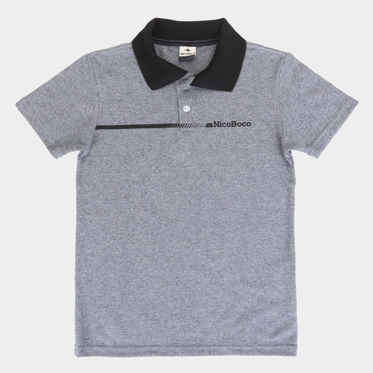 Camisa Polo Juvenil Nicoboco Pack Masculina