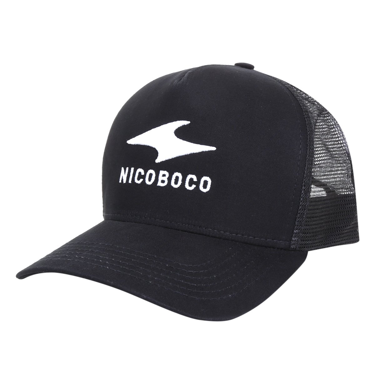 Boné Nicoboco Aba Curva Snapback Trucker Angra Studio