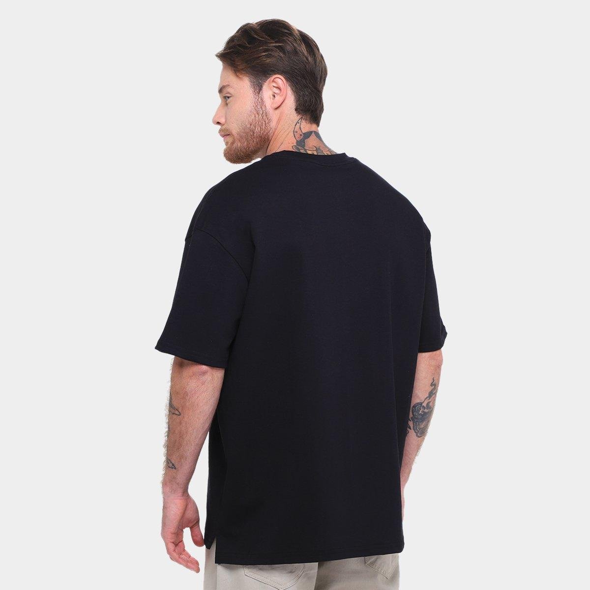 Camiseta Nicoboco Oversized Demun Masculina - Tam: P - 1