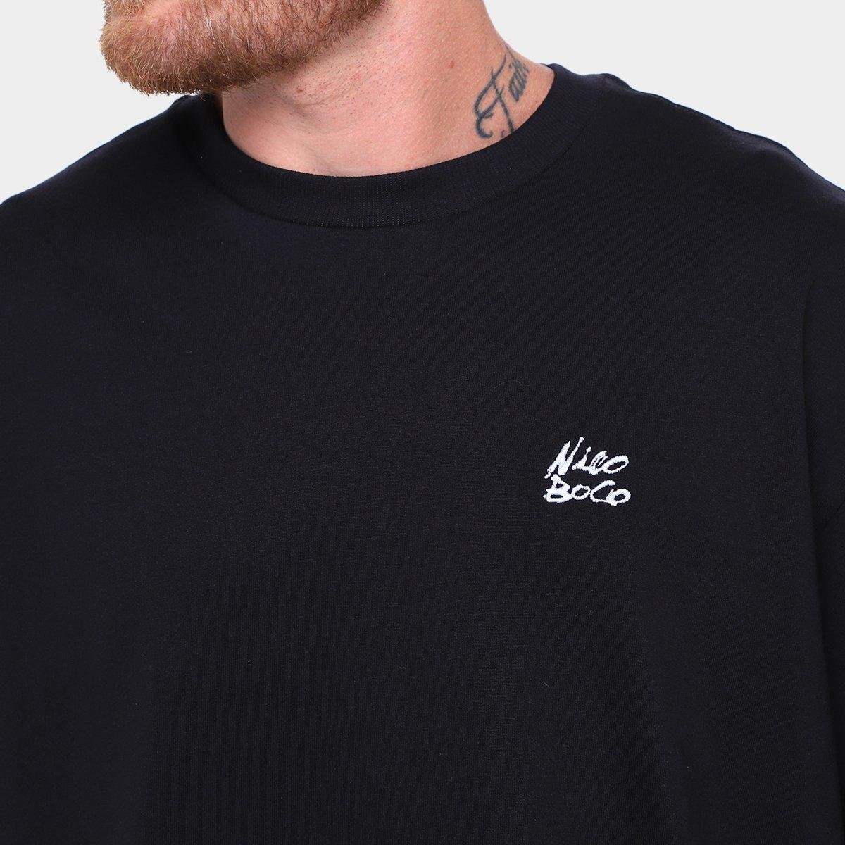 Camiseta Nicoboco Oversized Demun Masculina - Tam: P - 2