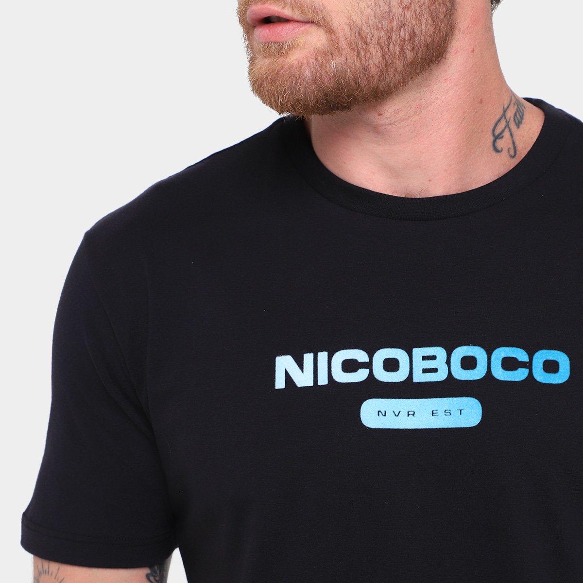 Camiseta Nicoboco Slim Fit Panteao Masculina - Tam: M - 2