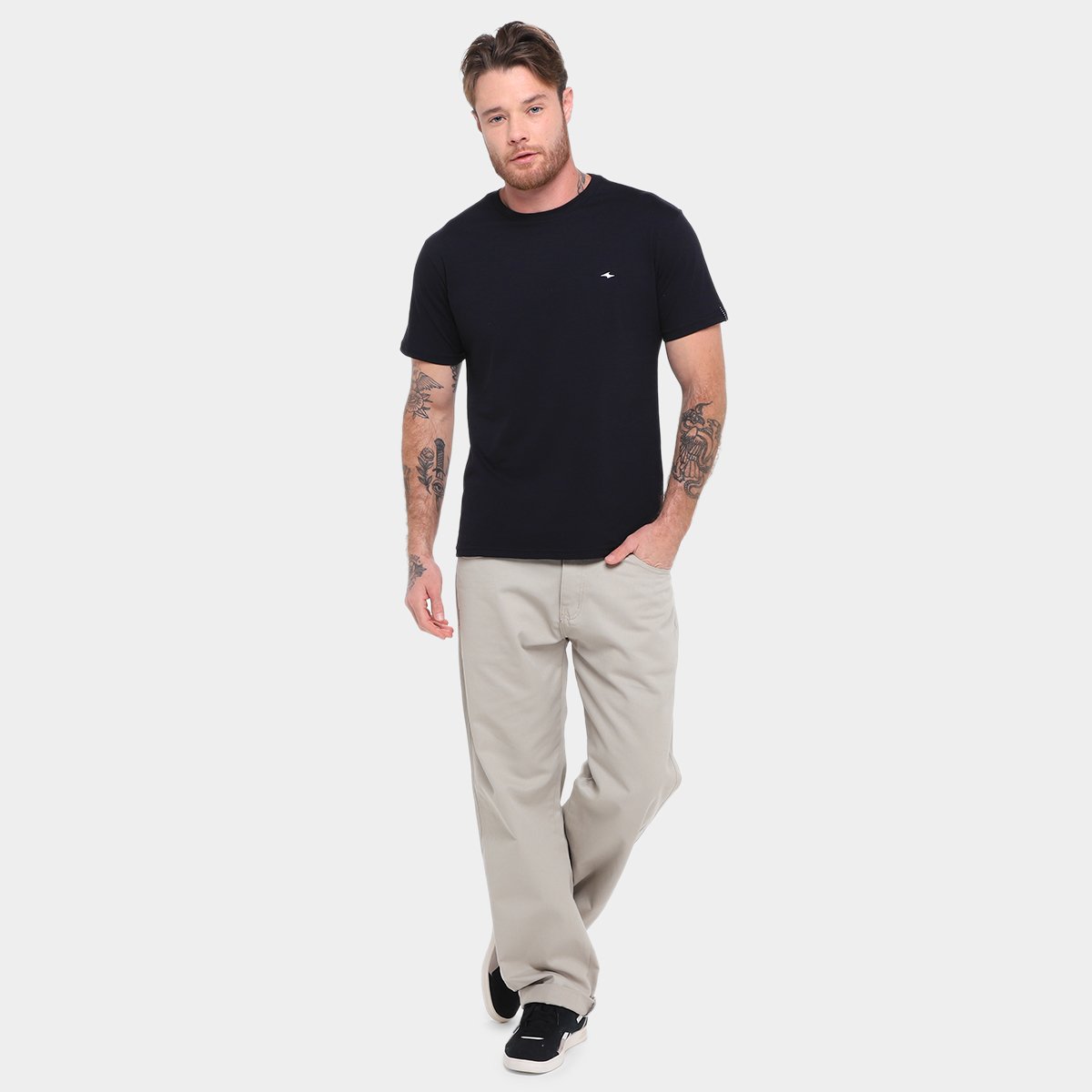 Camiseta Nicoboco Medusas Masculina - Tam: P - 3