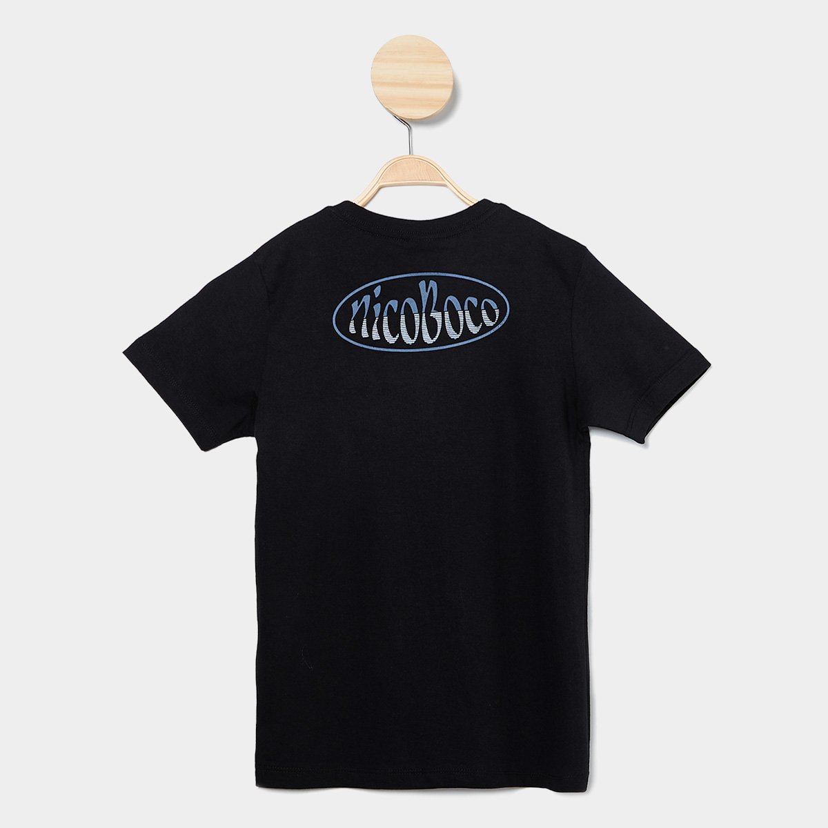 Camiseta Infantil Nicoboco Básica Salv Menino - Tam: 8A - 1