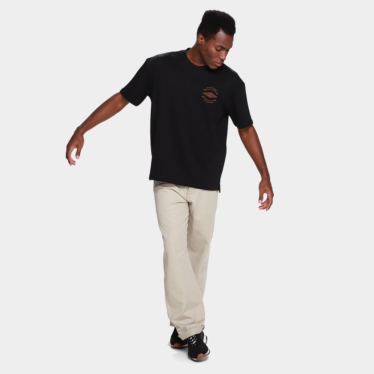 Camiseta Nicoboco Oversized Kane Masculina - Tam: P - 3