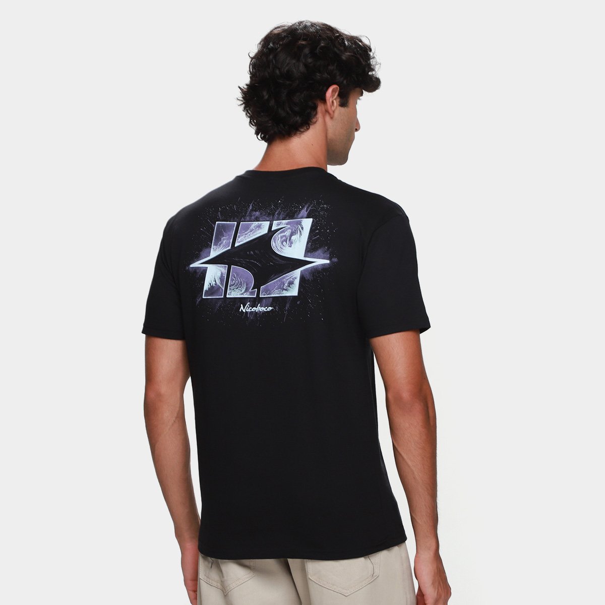 Camiseta Nicoboco Casual Masculina - Tam: P - 1