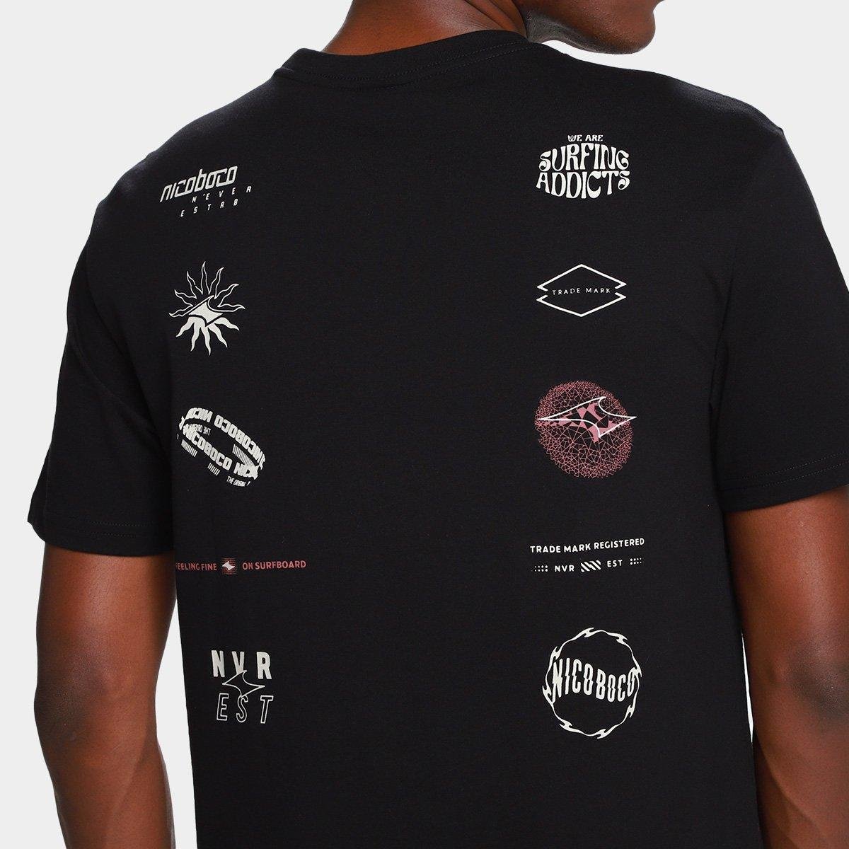 Camiseta Nicoboco Hollywood Masculina - Tam: G - 2