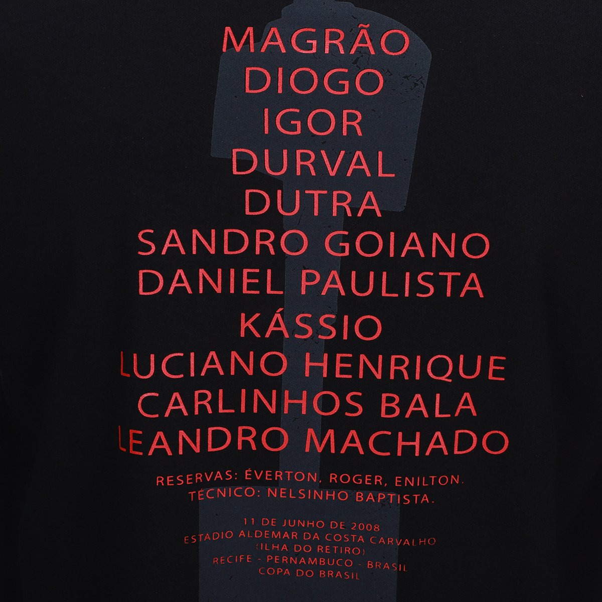 Camisa Sport Recife Campeão 2008 Masculina - Tam: P - 4