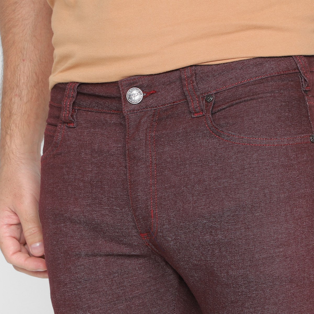 Calça Sarja Colcci Felipe Skinny Masculina - Tam: 50 - 3