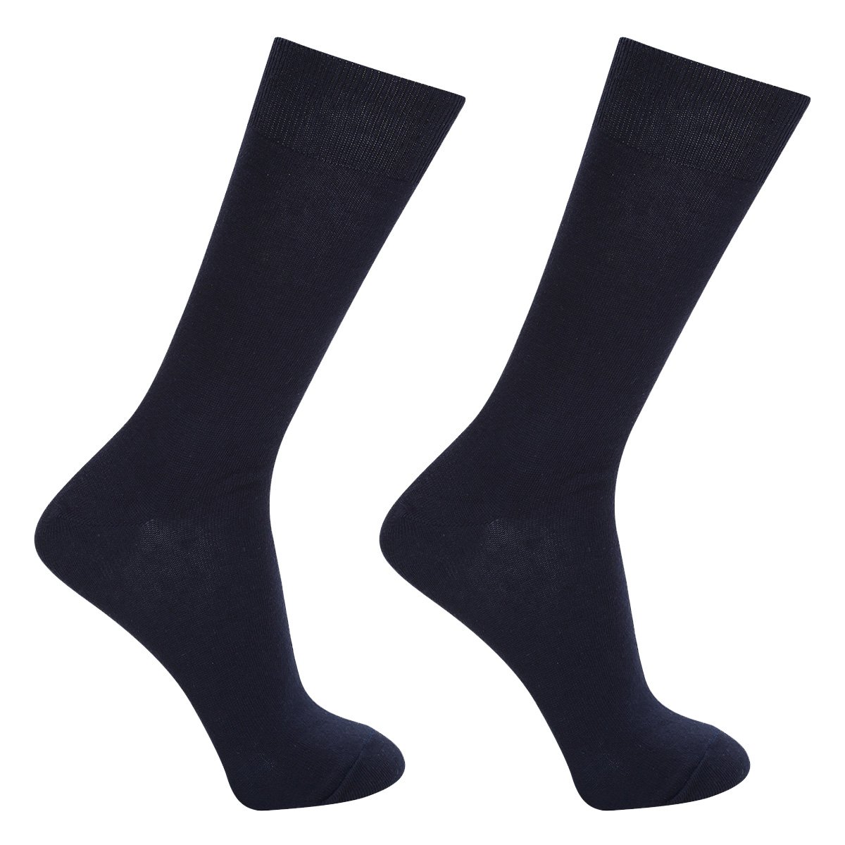 Kit Meia Mash Cano Longo Mista Lisa Masculina 2 Peças
