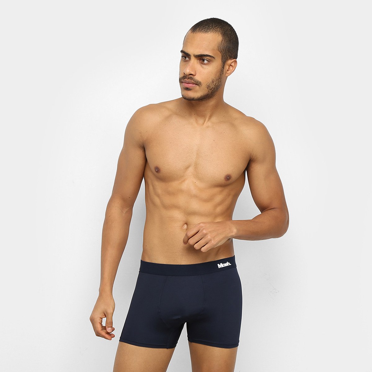 Kit Cueca Boxer Mash Listrada 2 Peças - Tam: P - 3