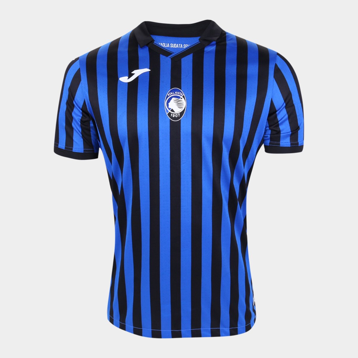 Camisa Atalanta Home 20/21 s/n° Torcedor Joma Masculina