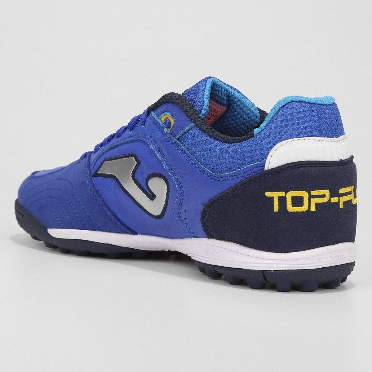 Chuteira Couro Society Joma Top Flex Masculina - Tam: 43 - 2