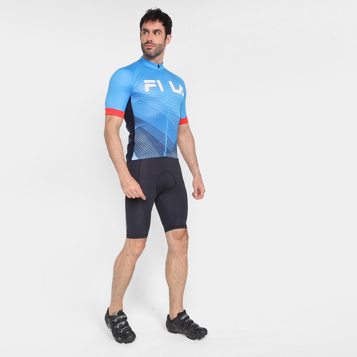 Camiseta Fila Cycling Pró Masculina - Tam: P - 3