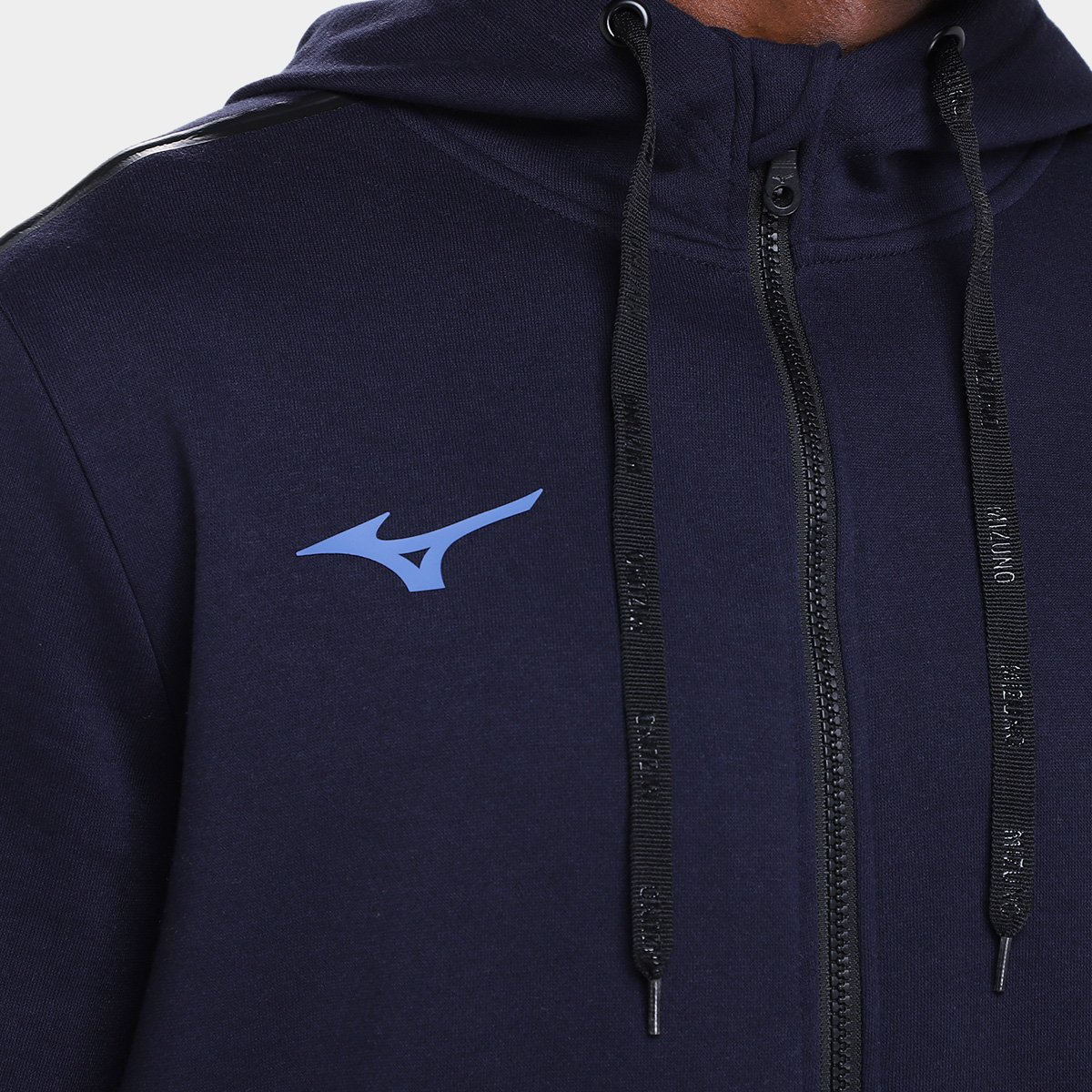 Moletom Mizuno Com Ziper Masculino - Tam: P - 2
