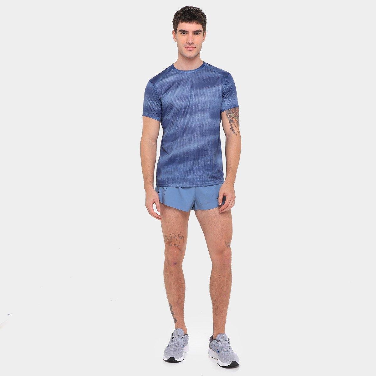 Shorts Mizuno Tech Ligth Split 1.5 Masculino - Tam: GG - 4