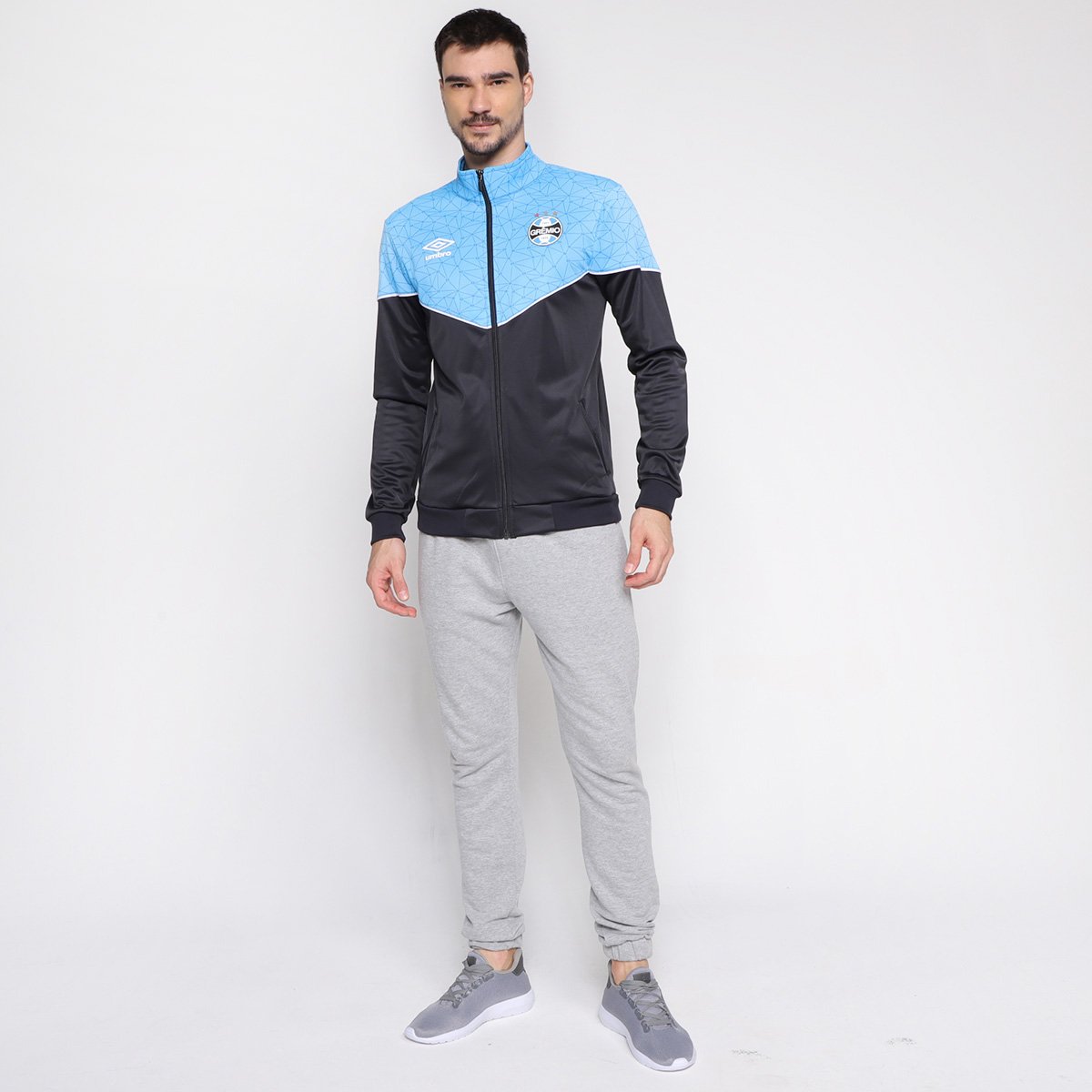 Jaqueta Grêmio 22/23 Hino Umbro Masculina - Tam: M - 3