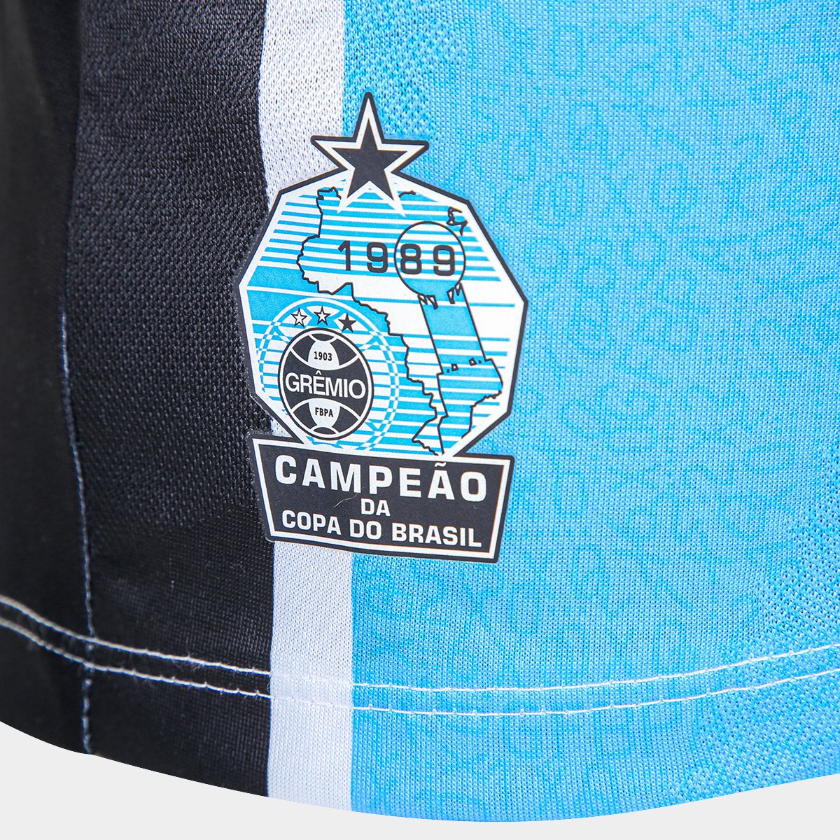 Camisa Grêmio I 24/25 s/n° Torcedor Umbro Manga Longa Masculina - Tam: P - 5