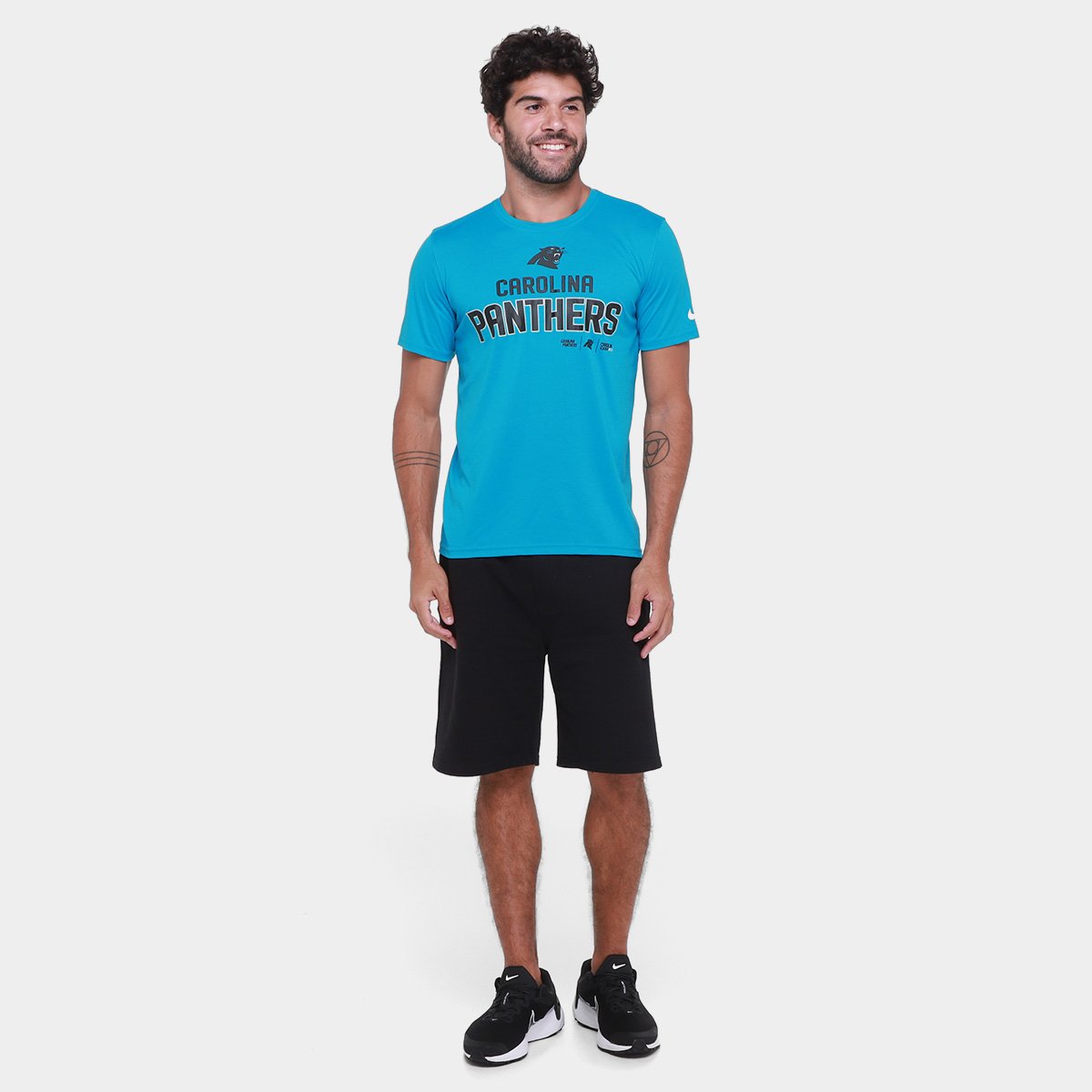 Camiseta NFL Carolina Panthers Nike Legend Community Masculina - Tam: P - 3