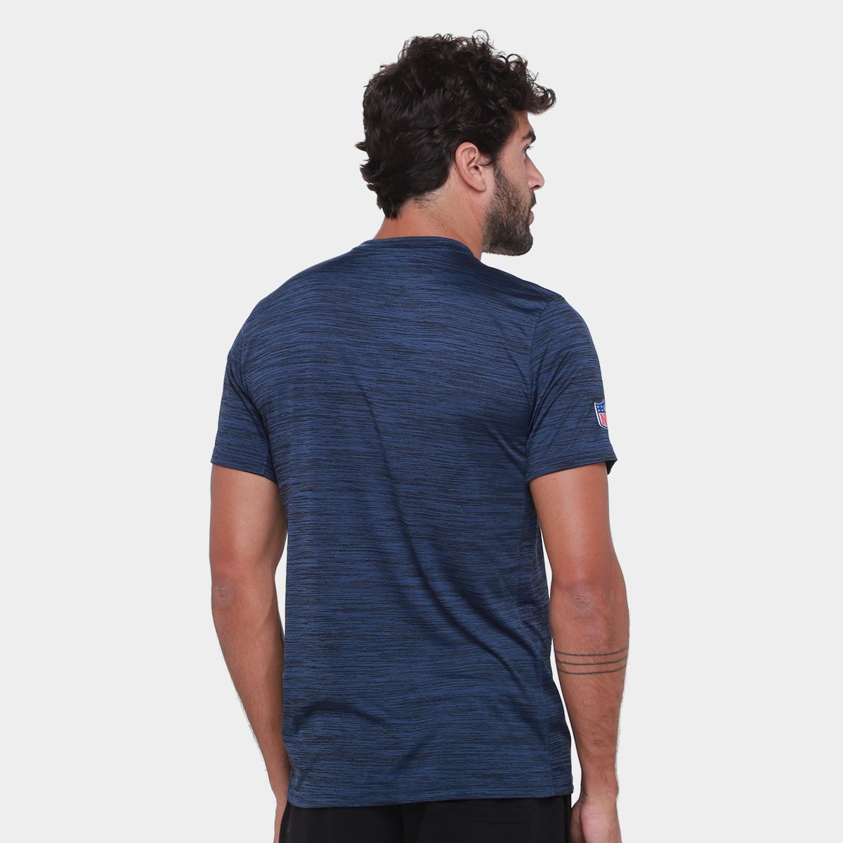 Camiseta Nike Chicago Bears Drop 2 Dri-FIT Team Velocity Masculina - Tam: P - 1