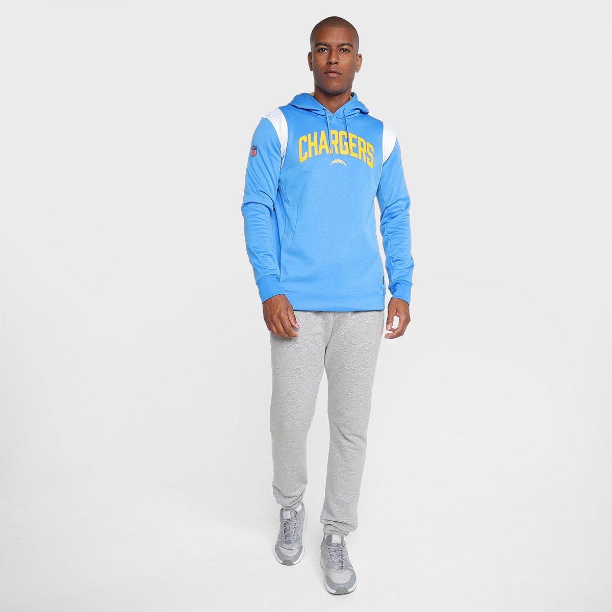 Moletom NFL Los Angeles Chargers Nike Pullover Masculino - Tam: P - 3