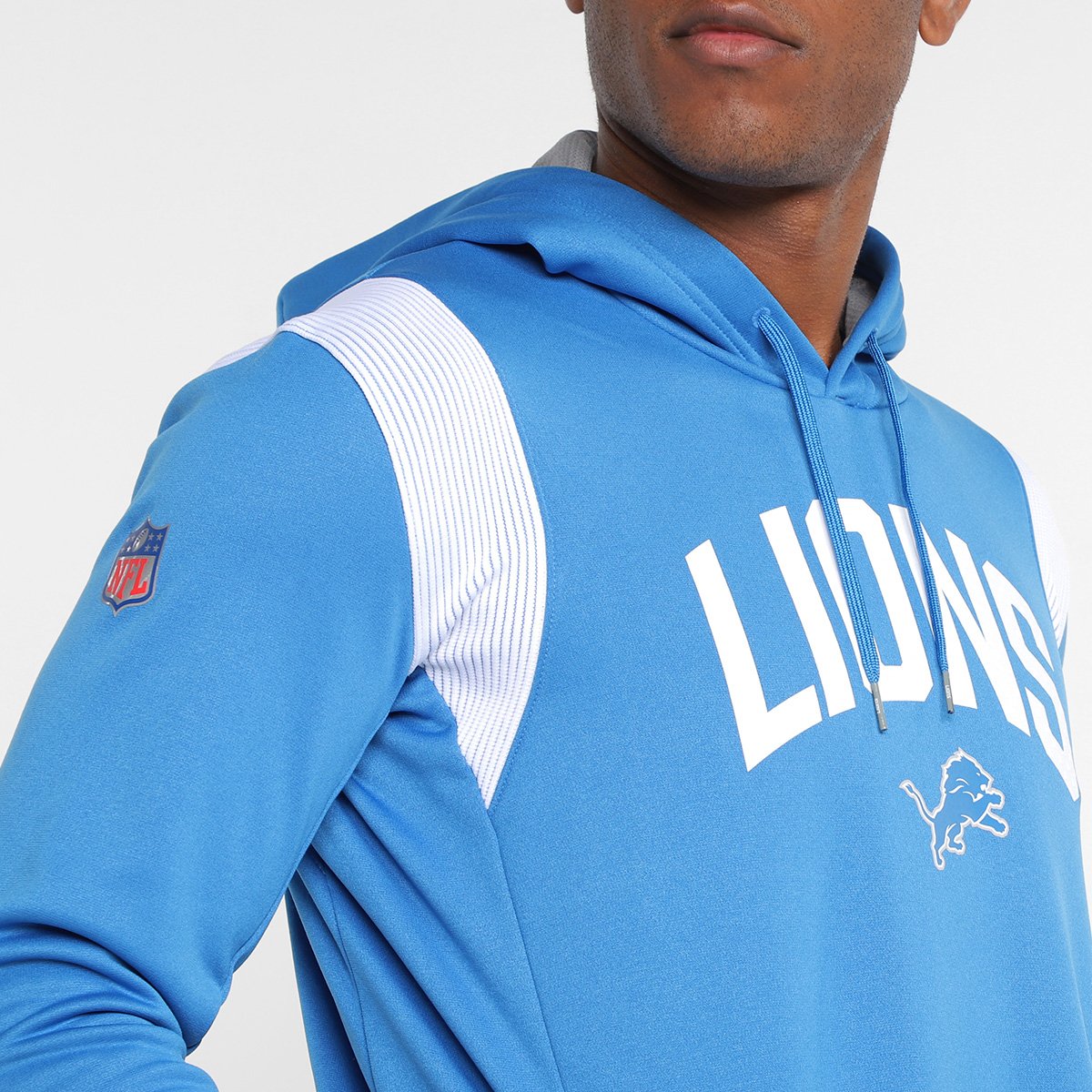 Moletom Nike NFL Detroit Lions Fleece Masculino - Tam: GG - 2