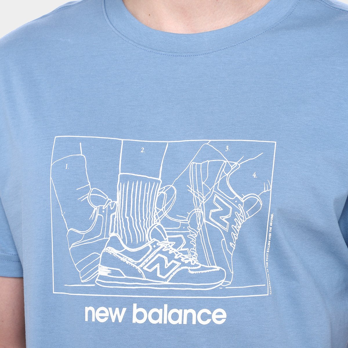 Camiseta New Balance Science Masculina - Tam: G - 2