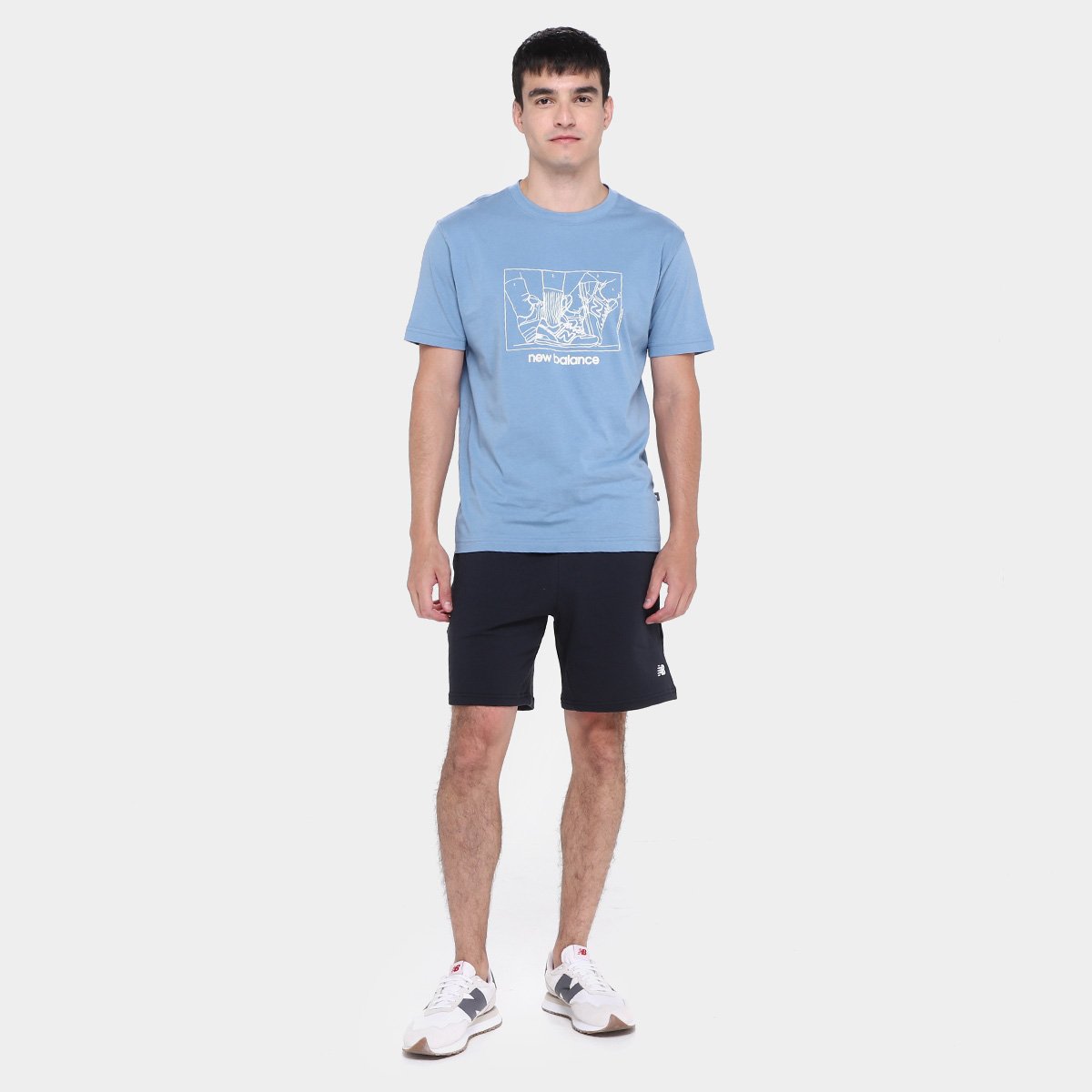 Camiseta New Balance Science Masculina - Tam: G - 3