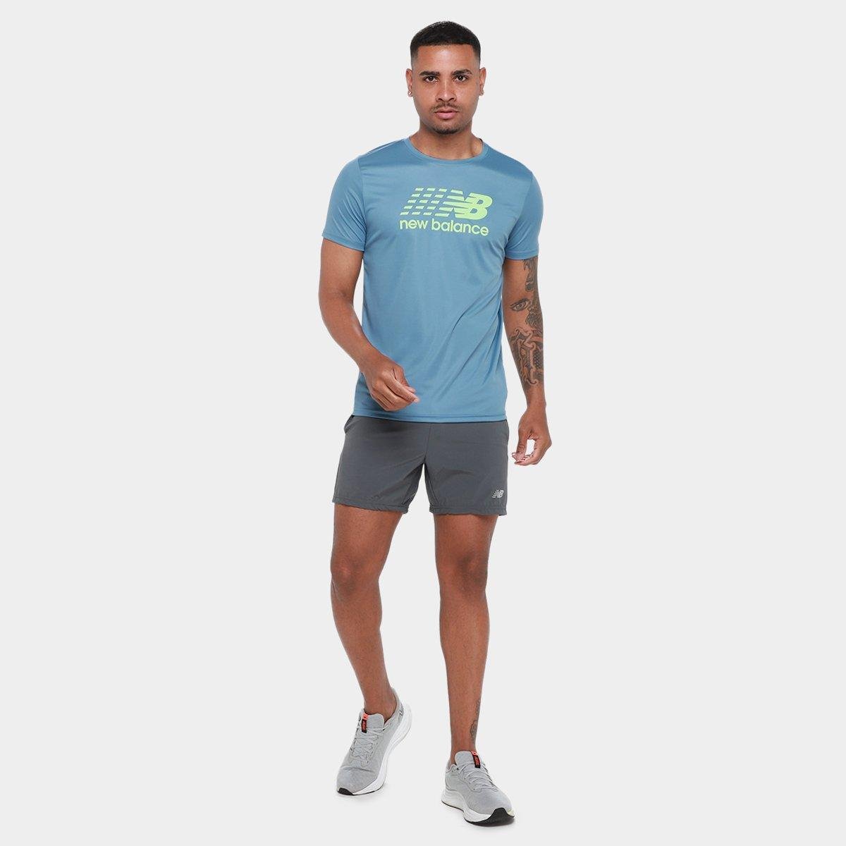 Camiseta New Balance Performance Masculina - Tam: P - 3