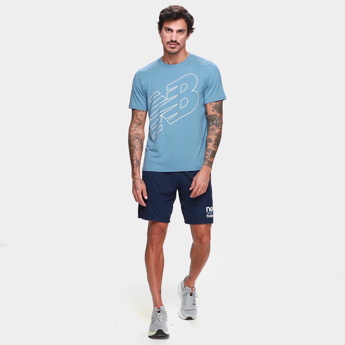 Camiseta New Balance Performance Masculina - Tam: P - 4
