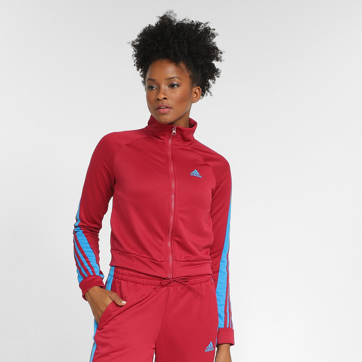 Agasalho Adidas Teamsports Feminino - Tam: P - 2