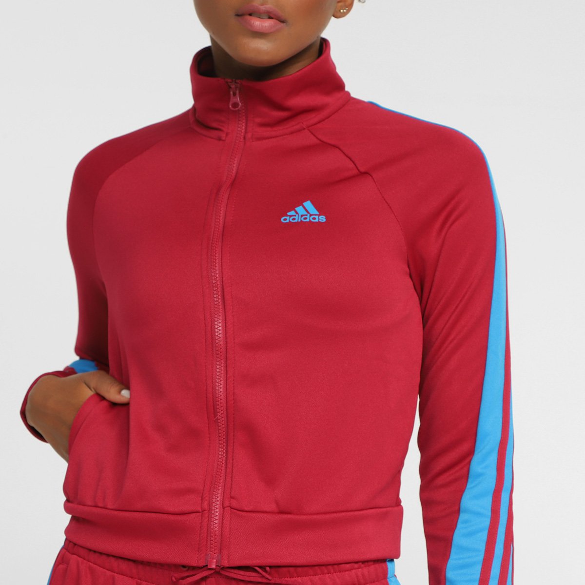 Agasalho Adidas Teamsports Feminino - Tam: P - 4
