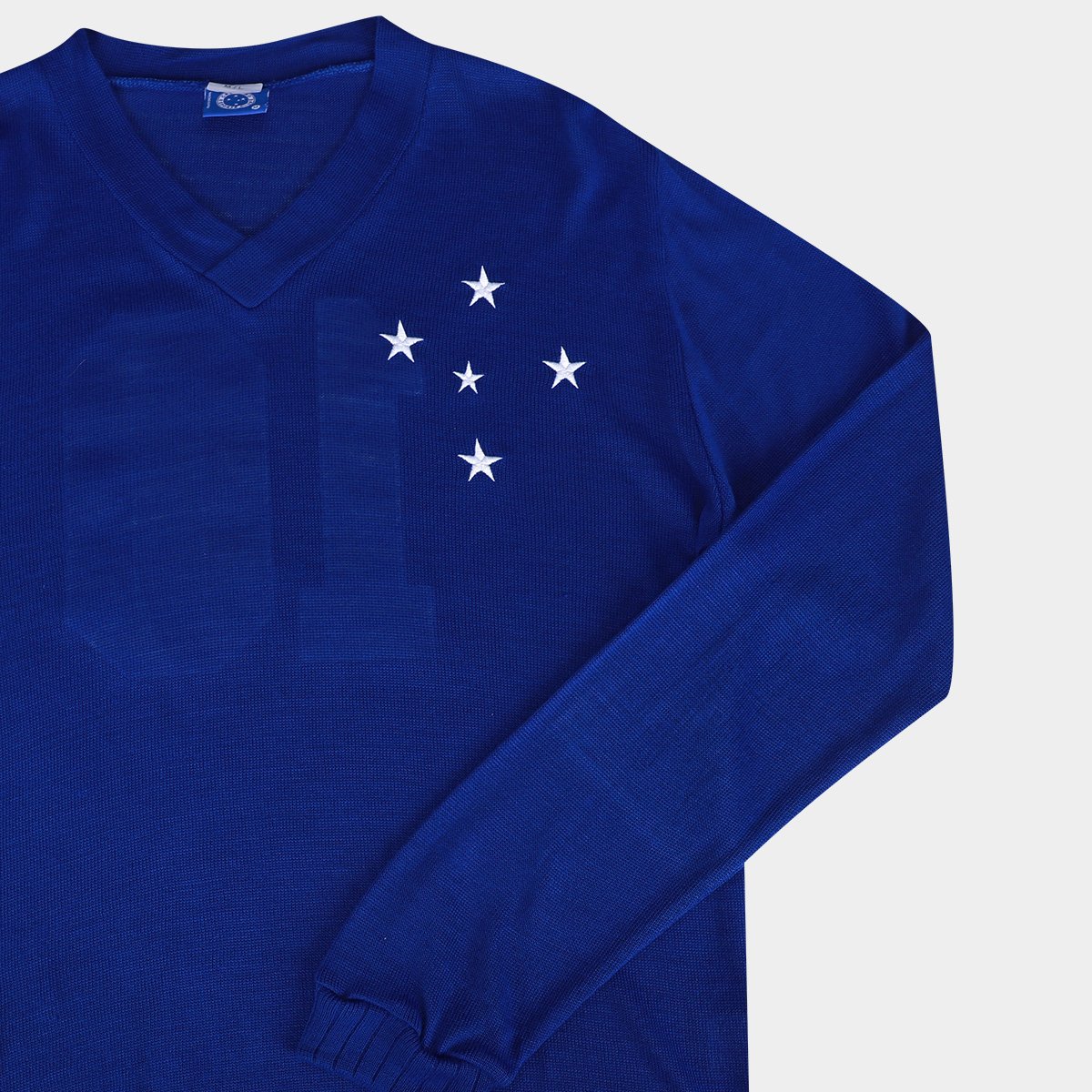 Camiseta Cruzeiro Retrô Libertadores 1976 Masculina - Tam: P - 4