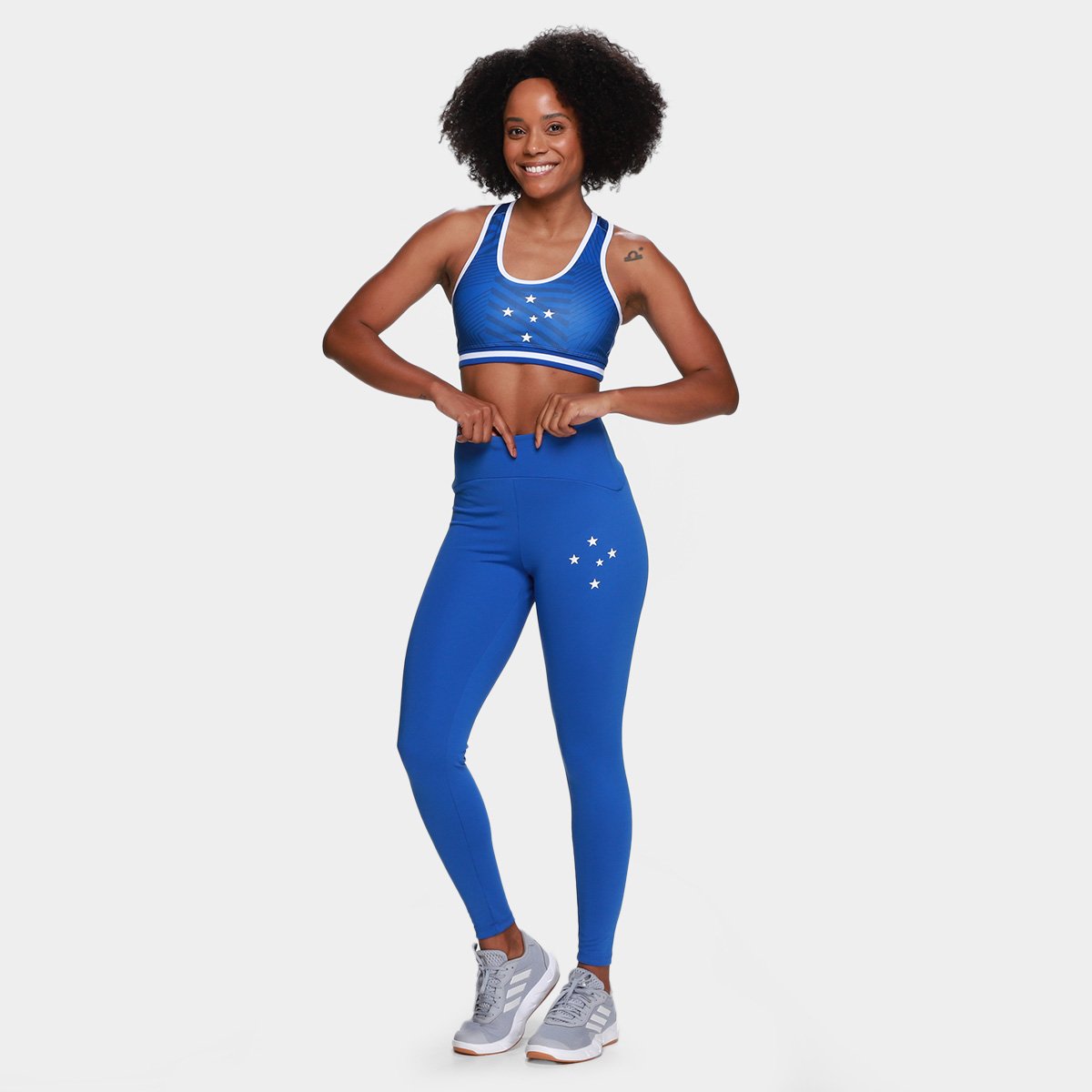 Calça Legging Cruzeiro 2025 Feminina - Tam: P - 3