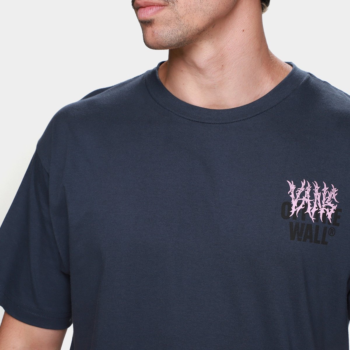 Camiseta Vans Metal Wall Masculina - Tam: P - 2